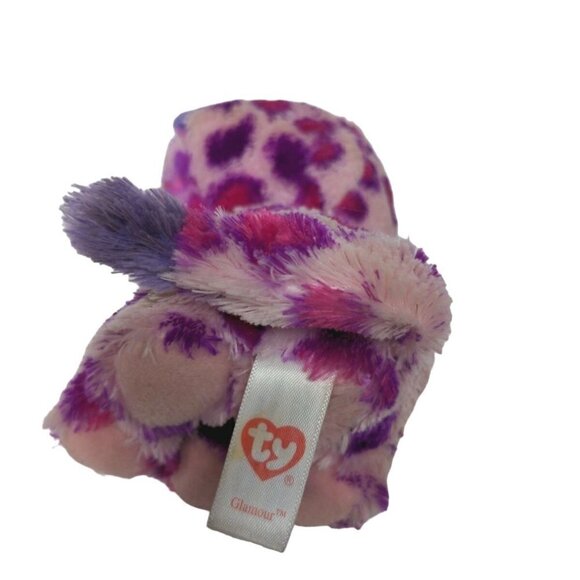 Ty Beanie Boo Glamour Leopard Wildcat Plush 5.75" - Picture 5 of 6